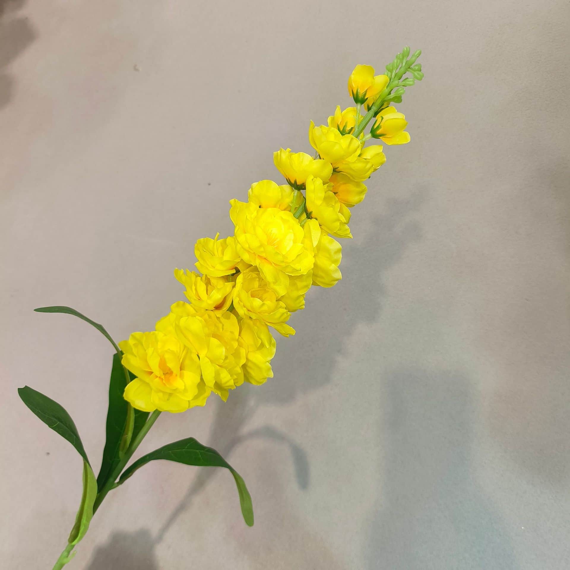 Yellow orange artificial flowers wedding flowers faux yellow flowers 