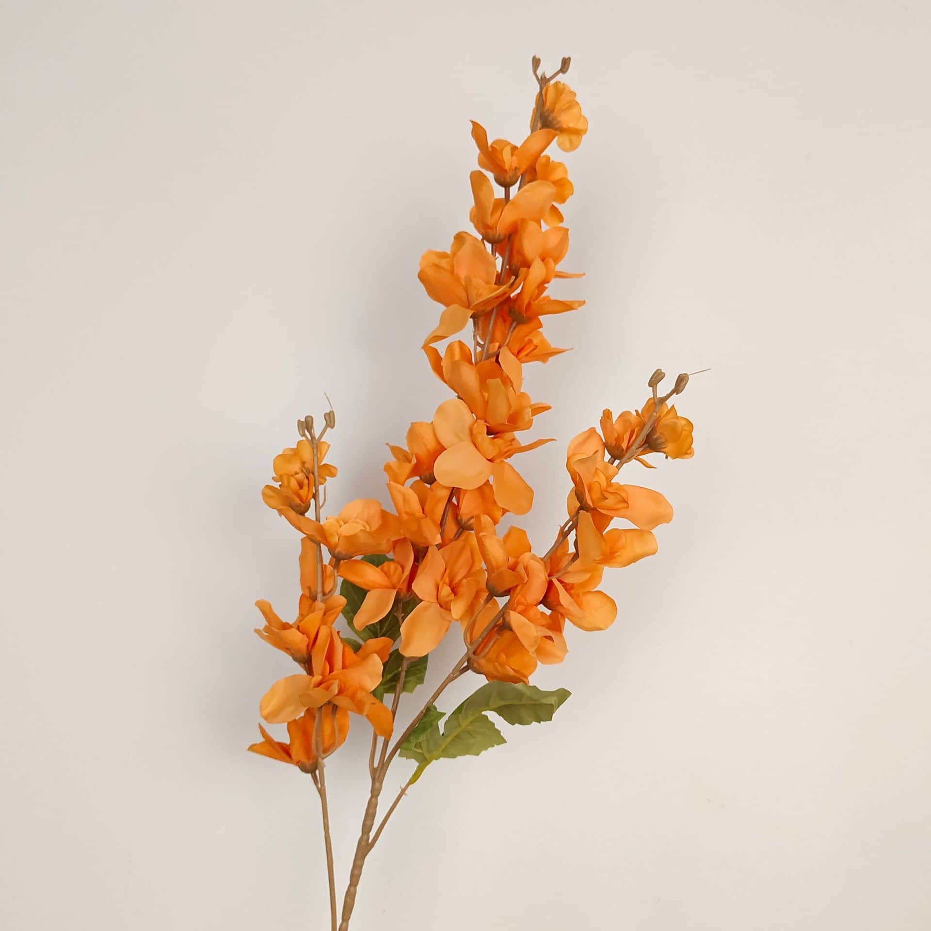 Yellow orange artificial flowers wedding flowers faux yellow flowers 