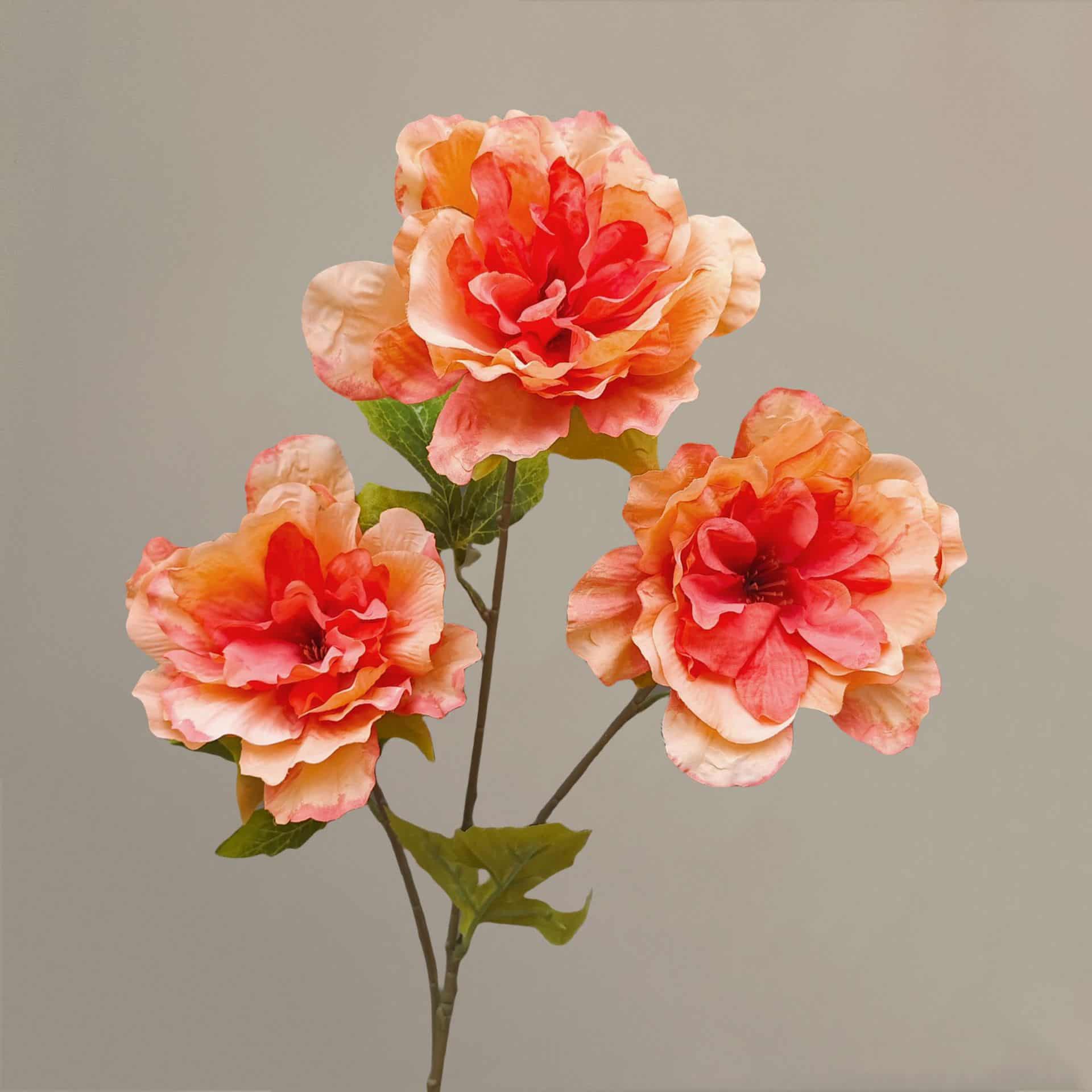 Yellow orange artificial flowers wedding flowers faux yellow flowers 