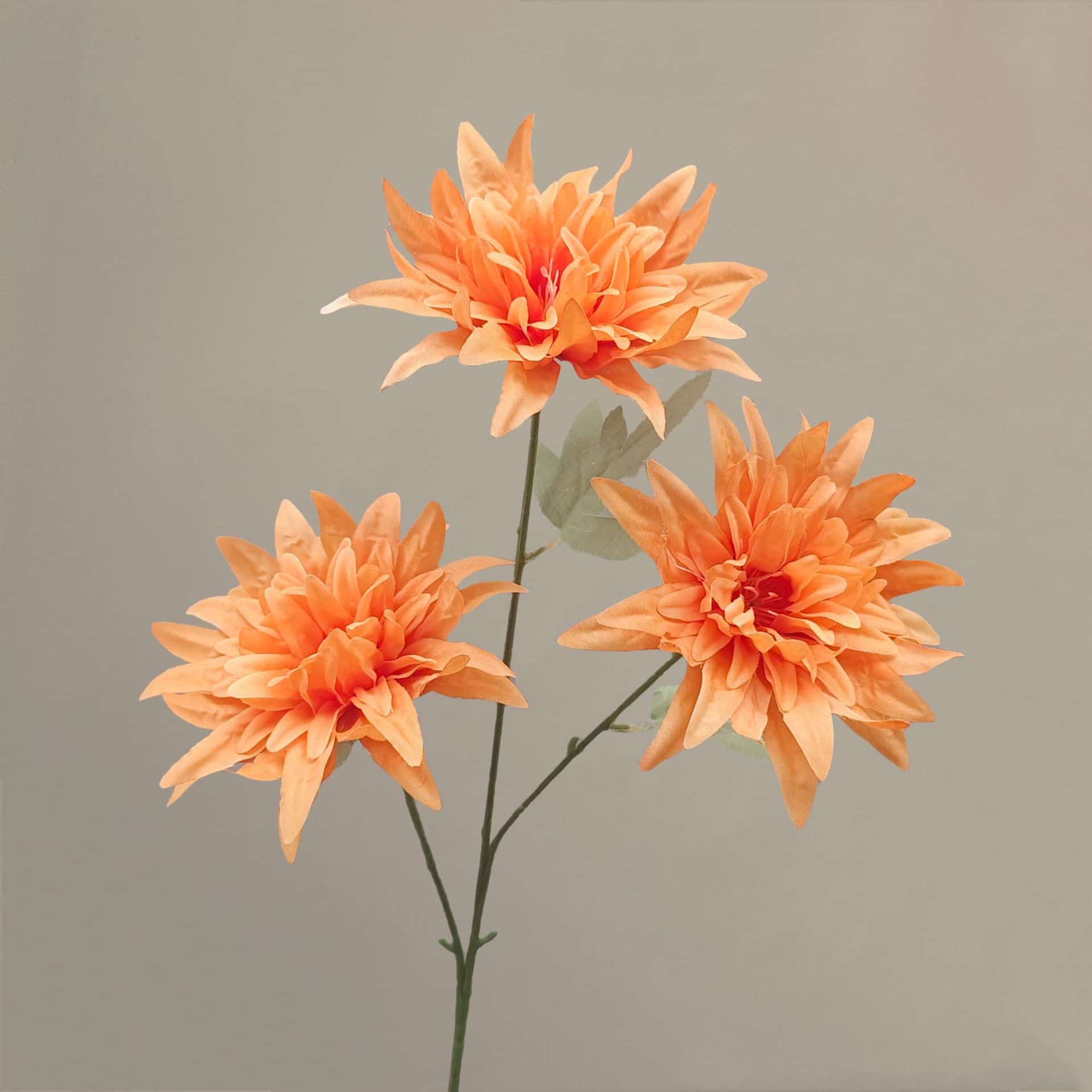 Yellow orange artificial flowers wedding flowers faux yellow flowers 