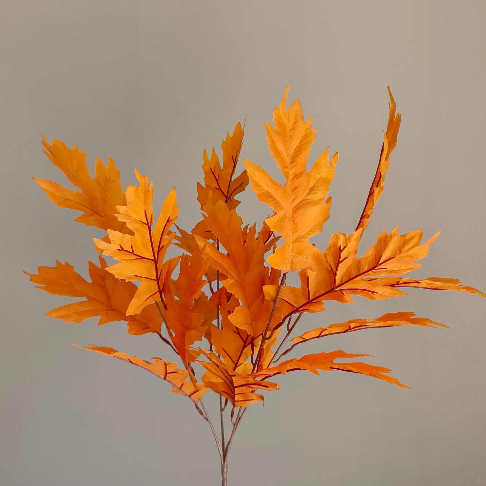 Yellow orange artificial flowers wedding flowers faux yellow flowers 